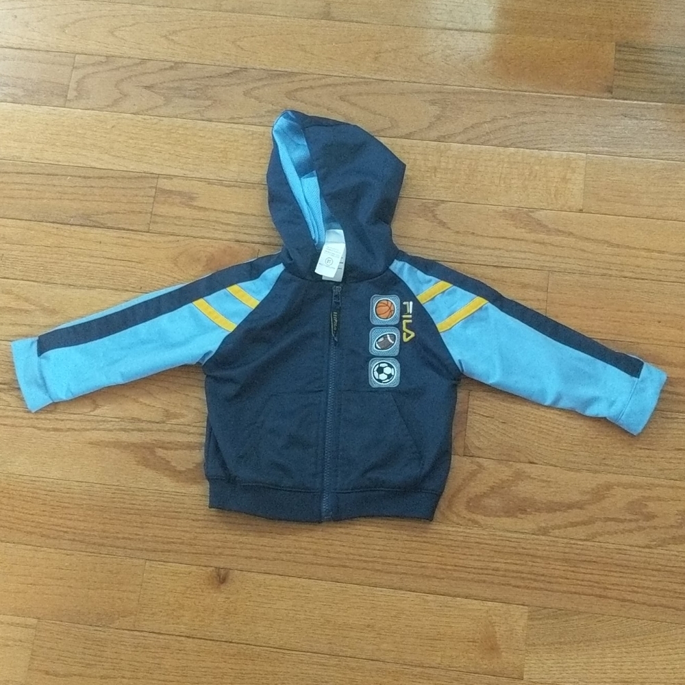 Fila boys sport zip up Sz 2T